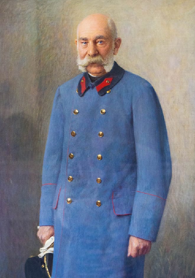 Franz Joseph I
フランツ・ヨーゼフ1世
オーストリア皇帝 / ハンガリー国王
ボヘミア国王 / クロアチア王